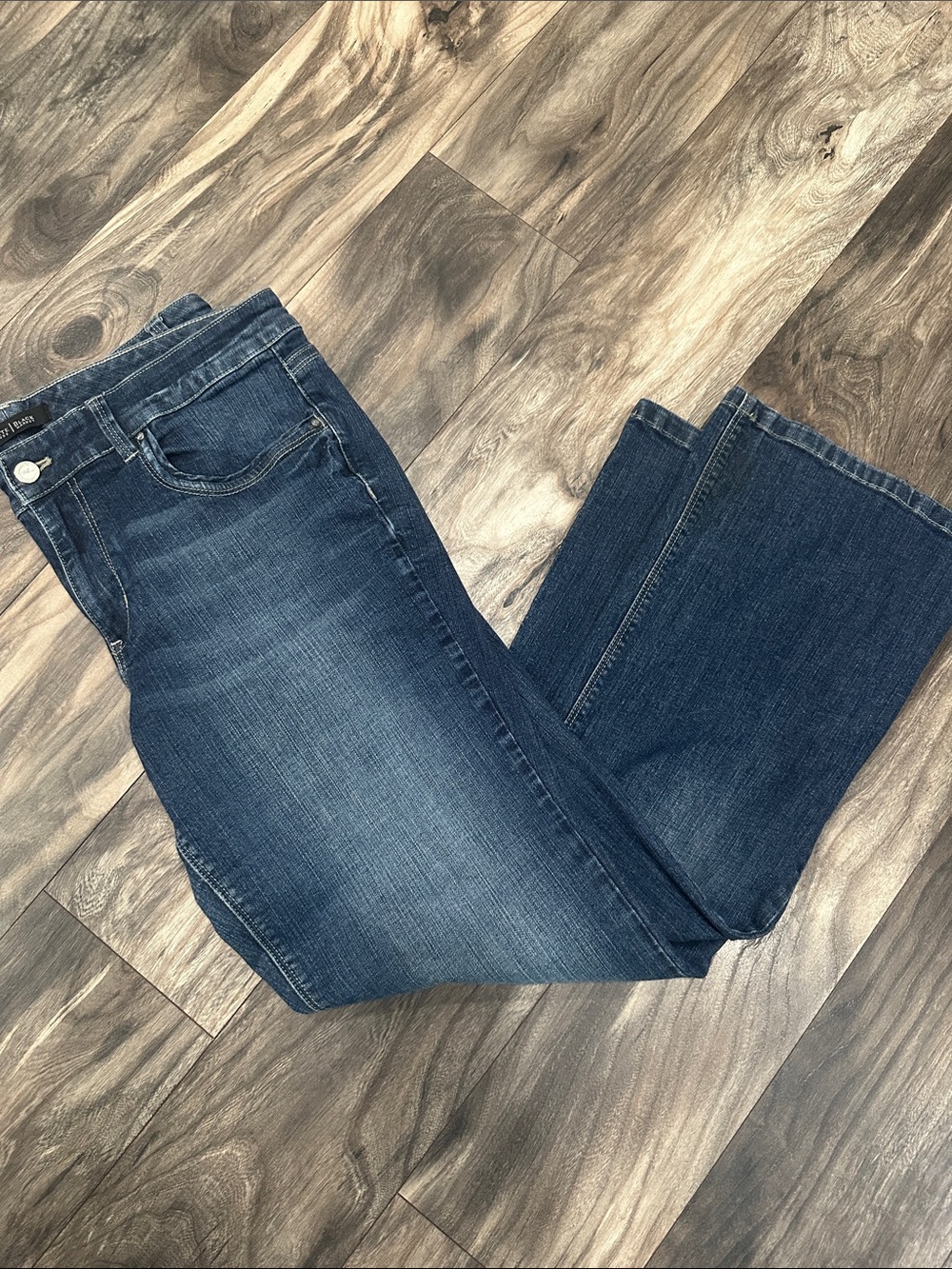 WHBM Dark Indigo Boot Cut Jeans